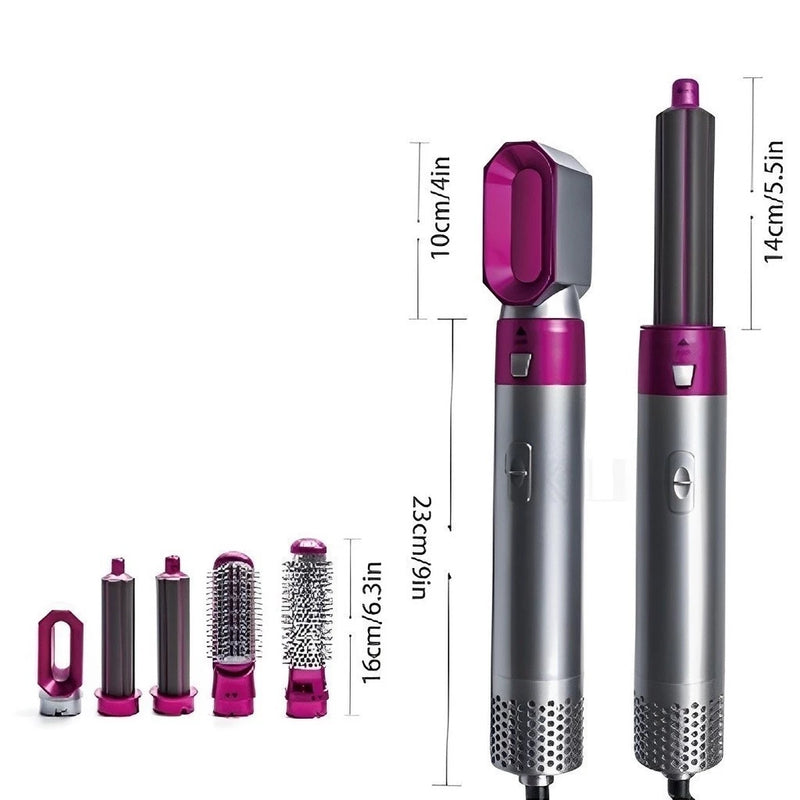 Escova Secadora 5 em 1 Modeladora Profissional 110V